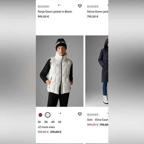 Bogner Designer Fire & Ice Jacket Size 36 - Picture 9 of 9